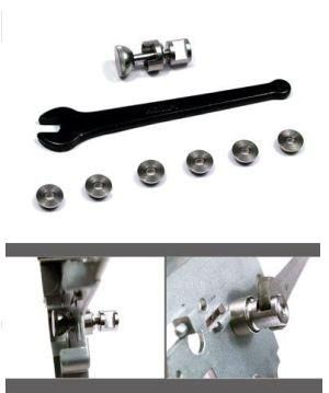 Modify Stainless Steel Bushings with Tools